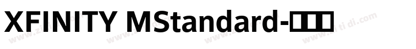 XFINITY MStandard字体转换